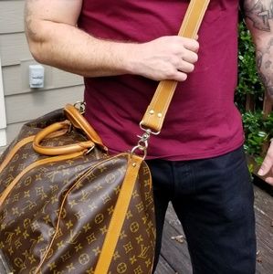 Louis Vuitton Keepall Monogram Bandouliere 55